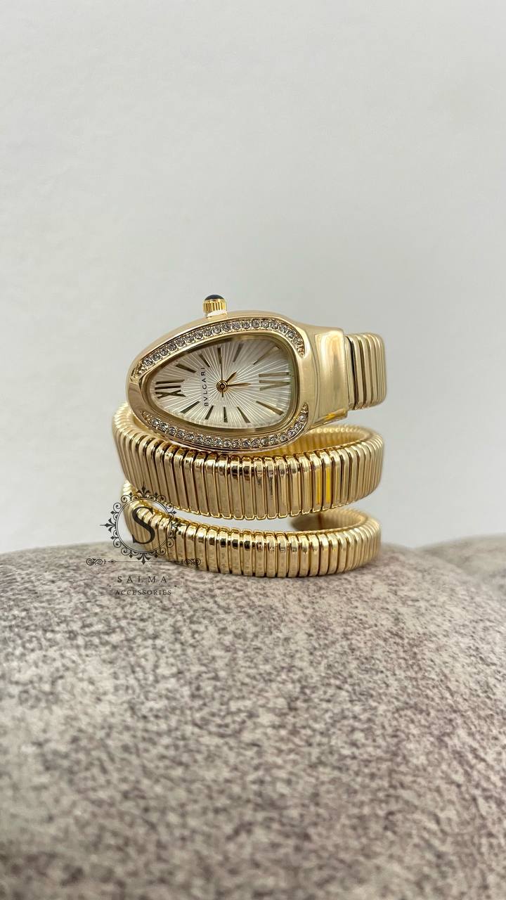 gold snake watch2