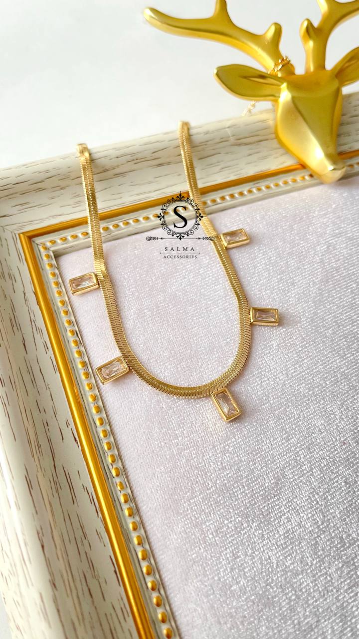 gold anklet