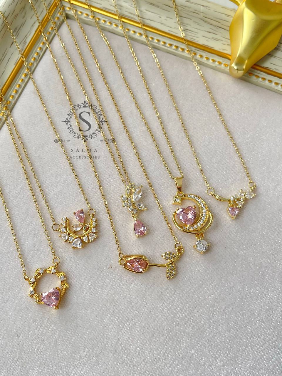 pink chains