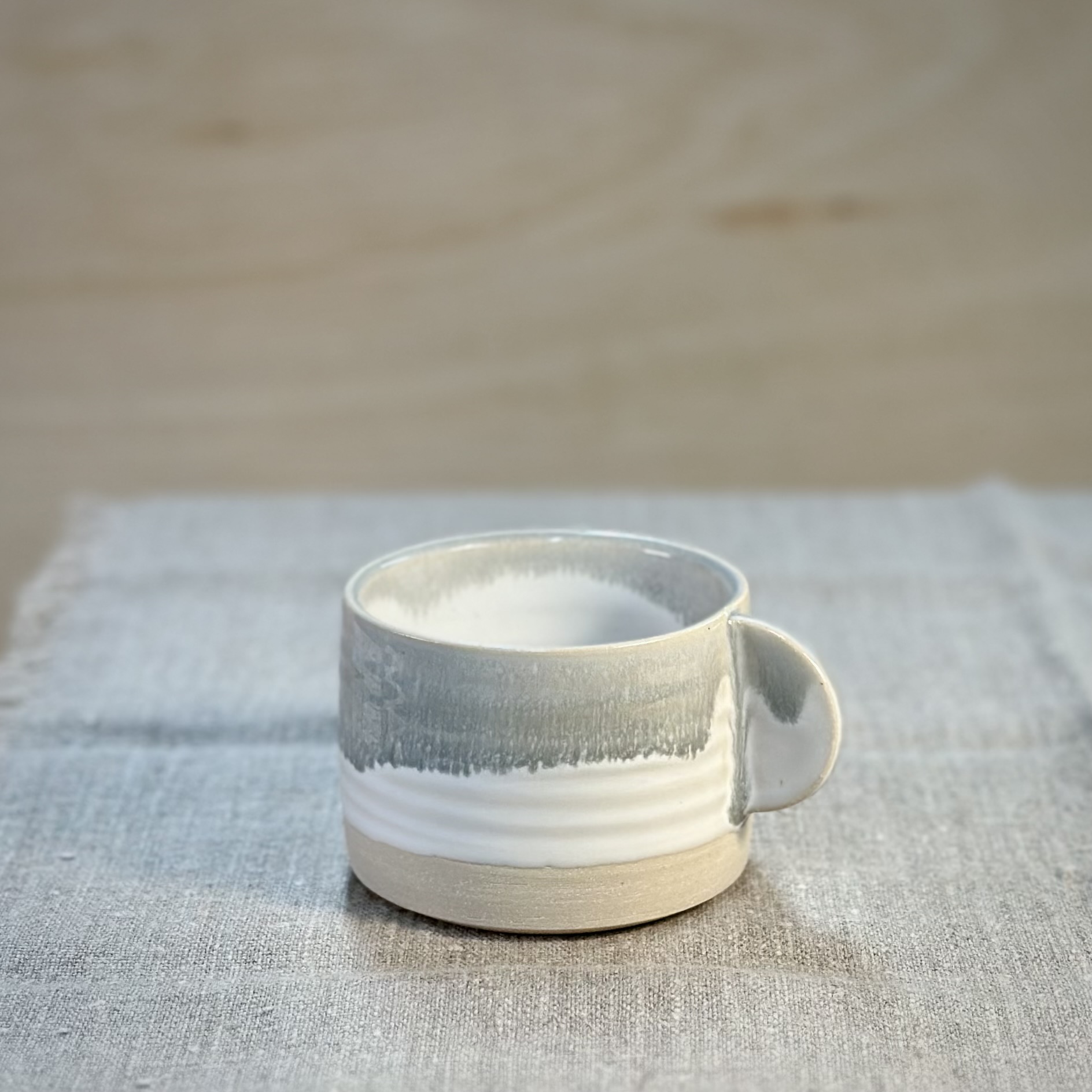 Espresso Cup - grey rim
