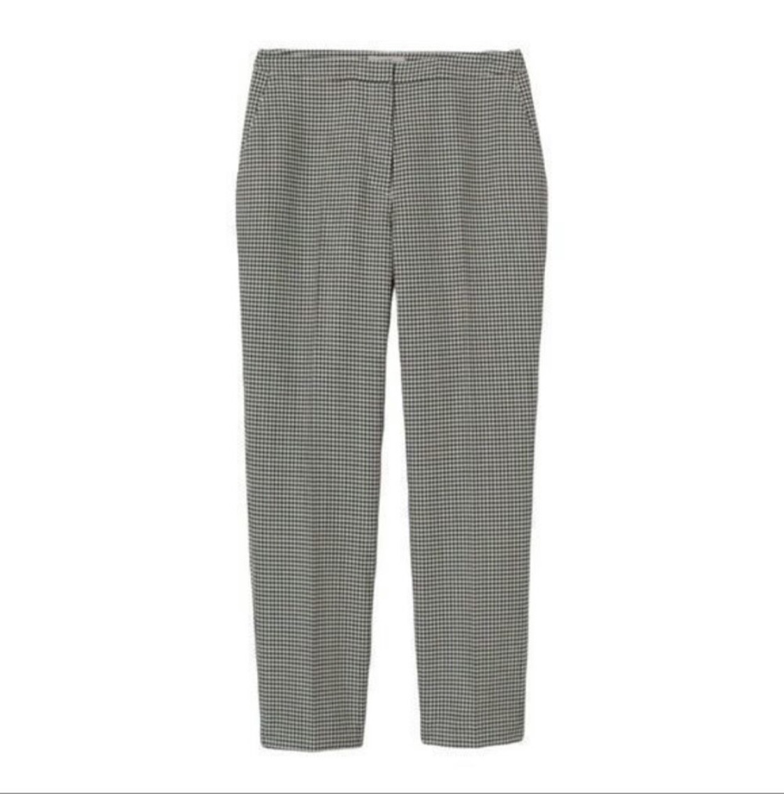 H&M Houndstooth Wool Blend Fabric