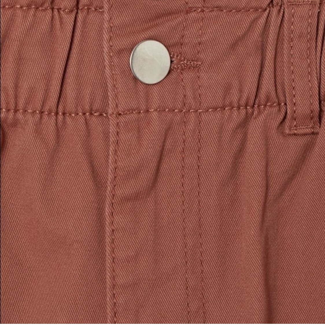 H&M Cotton Paper-bag Shorts