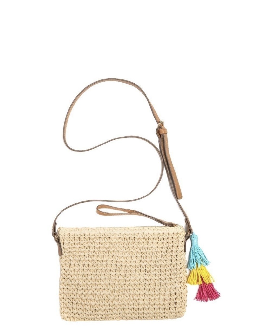 INC Straw Crossbody 