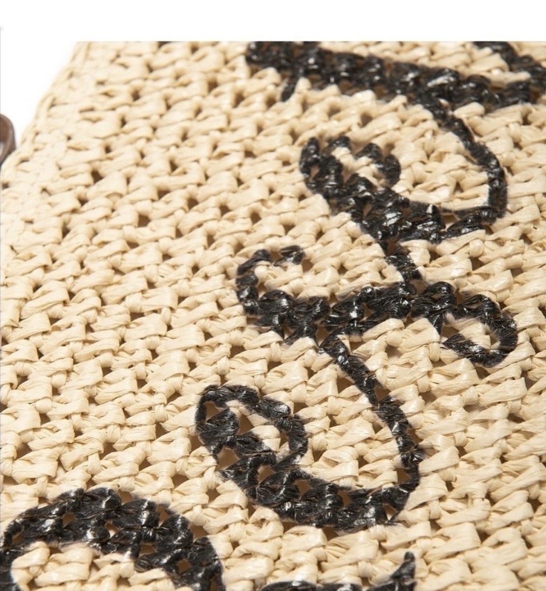 INC Straw Crossbody 