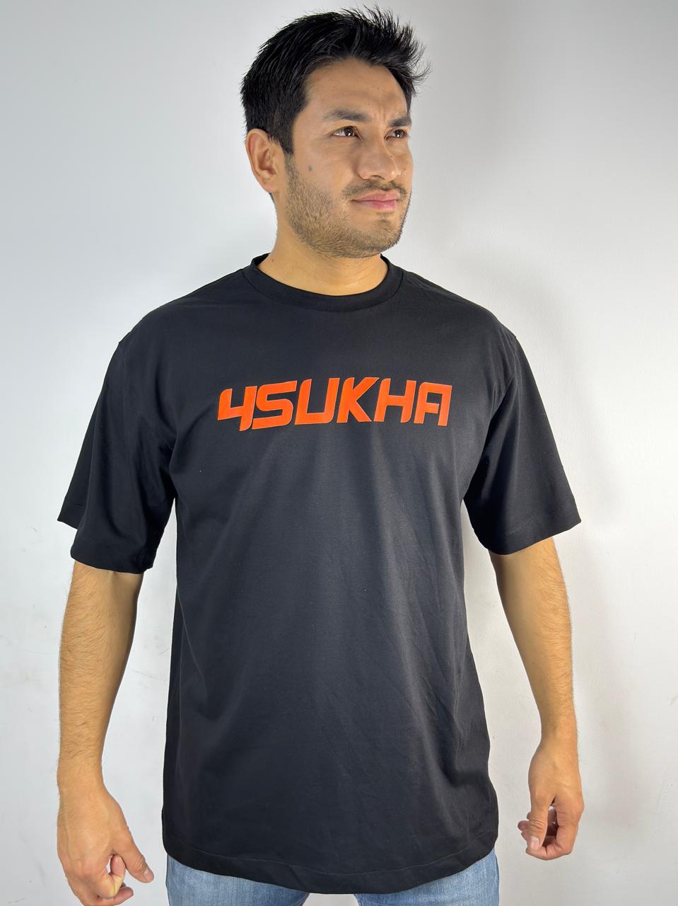 Camiseta negra 4SUKHA