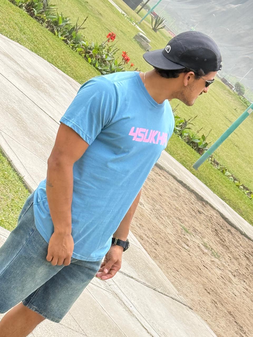 Camiseta azul 4SUKHA