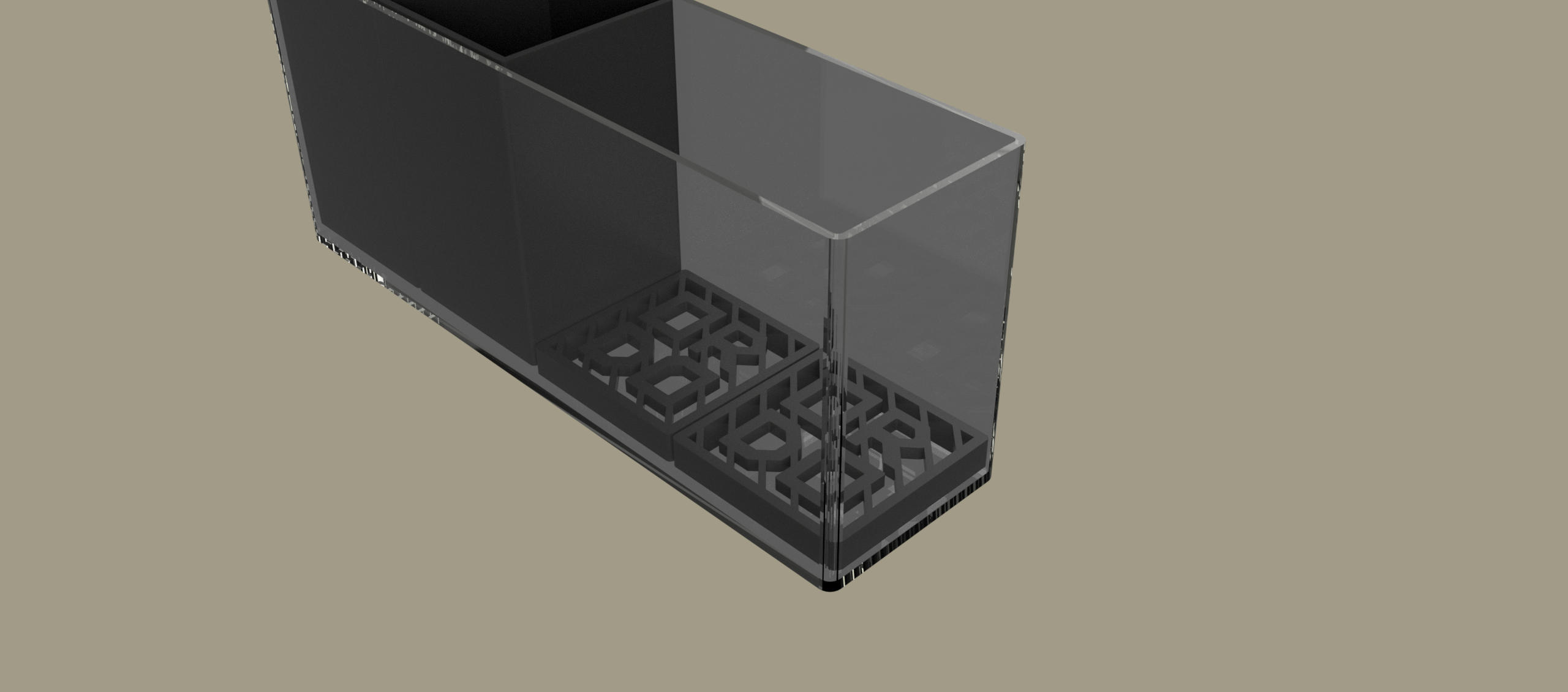Dry grid insert 2x2