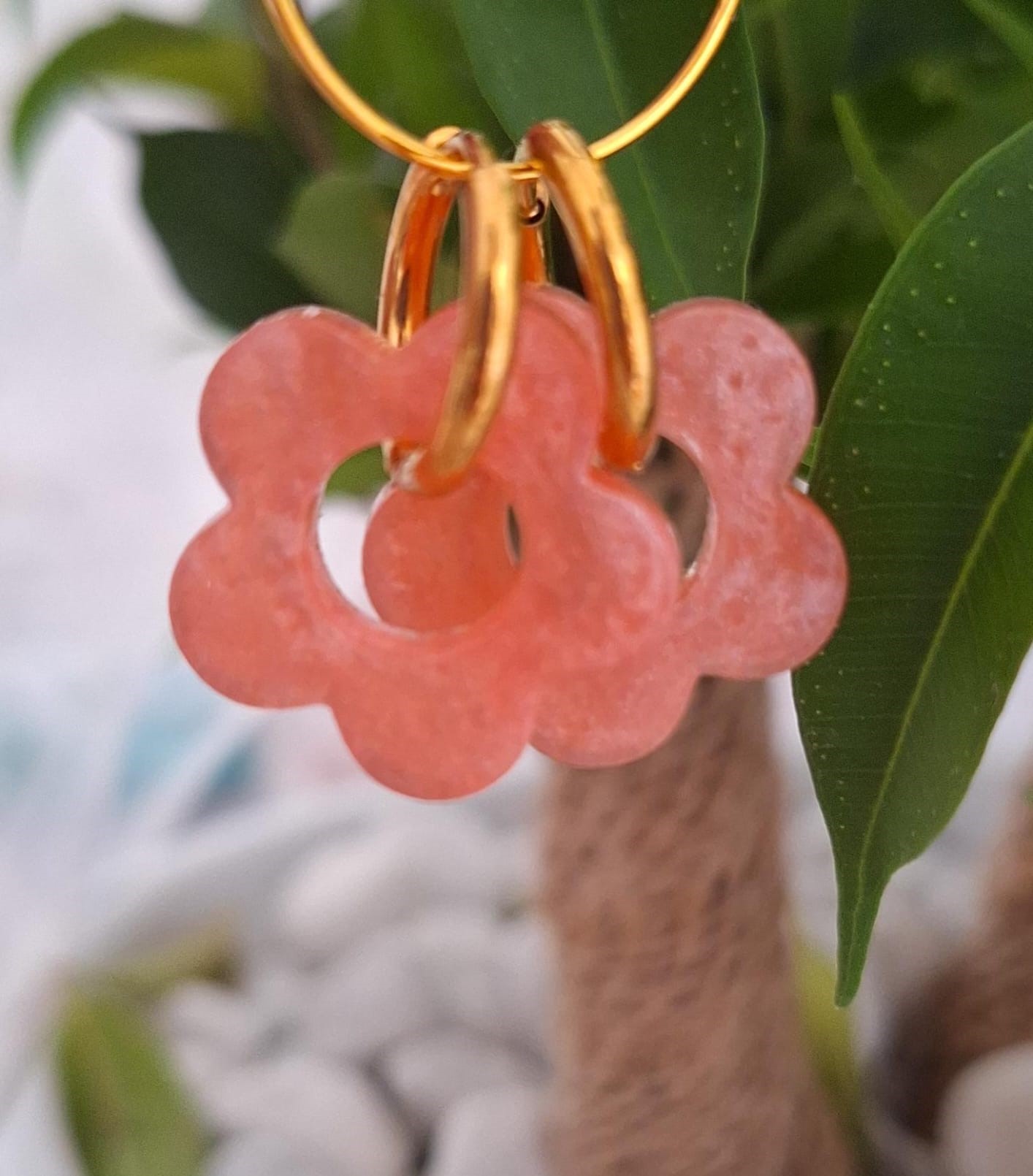 Boucles d'oreilles unies