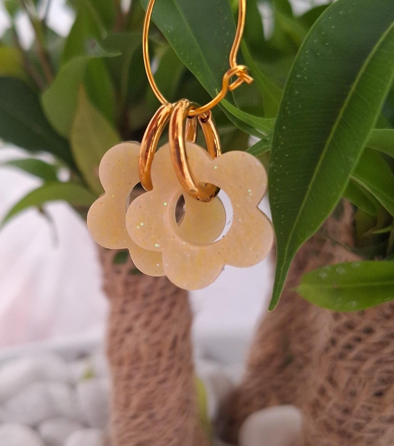 Boucles d'oreilles unies