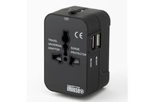 iHouse 国際対応変換プラグ、コンセント変換プラグ、