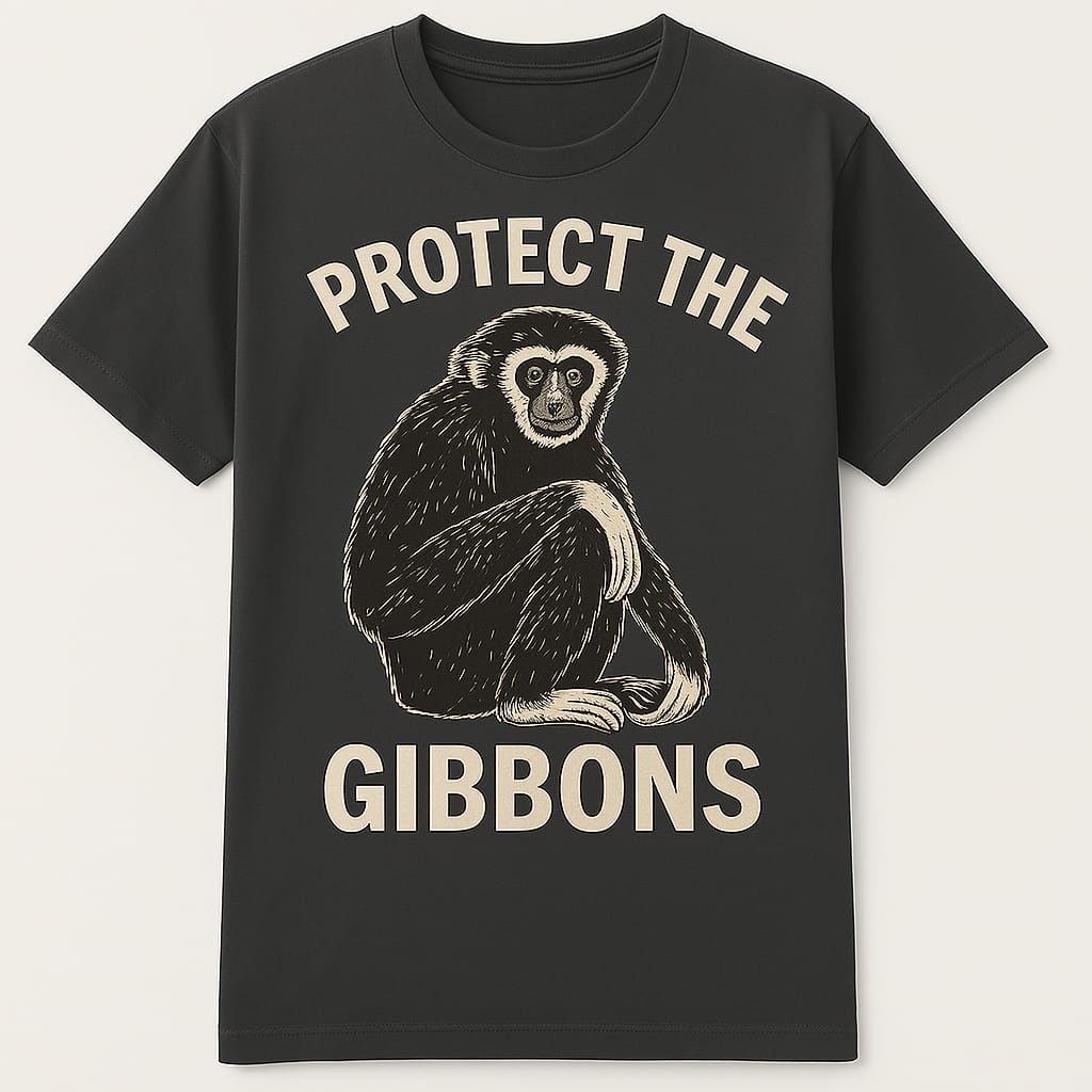"Protect the Gibbons" Tee