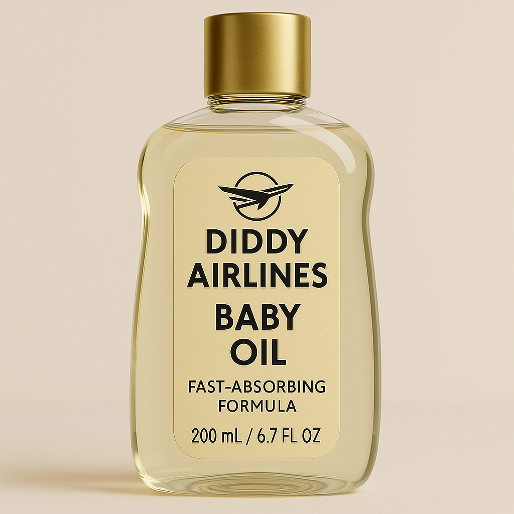 Diddy Airlines Baby Oil – Fast Absorbing Formula
