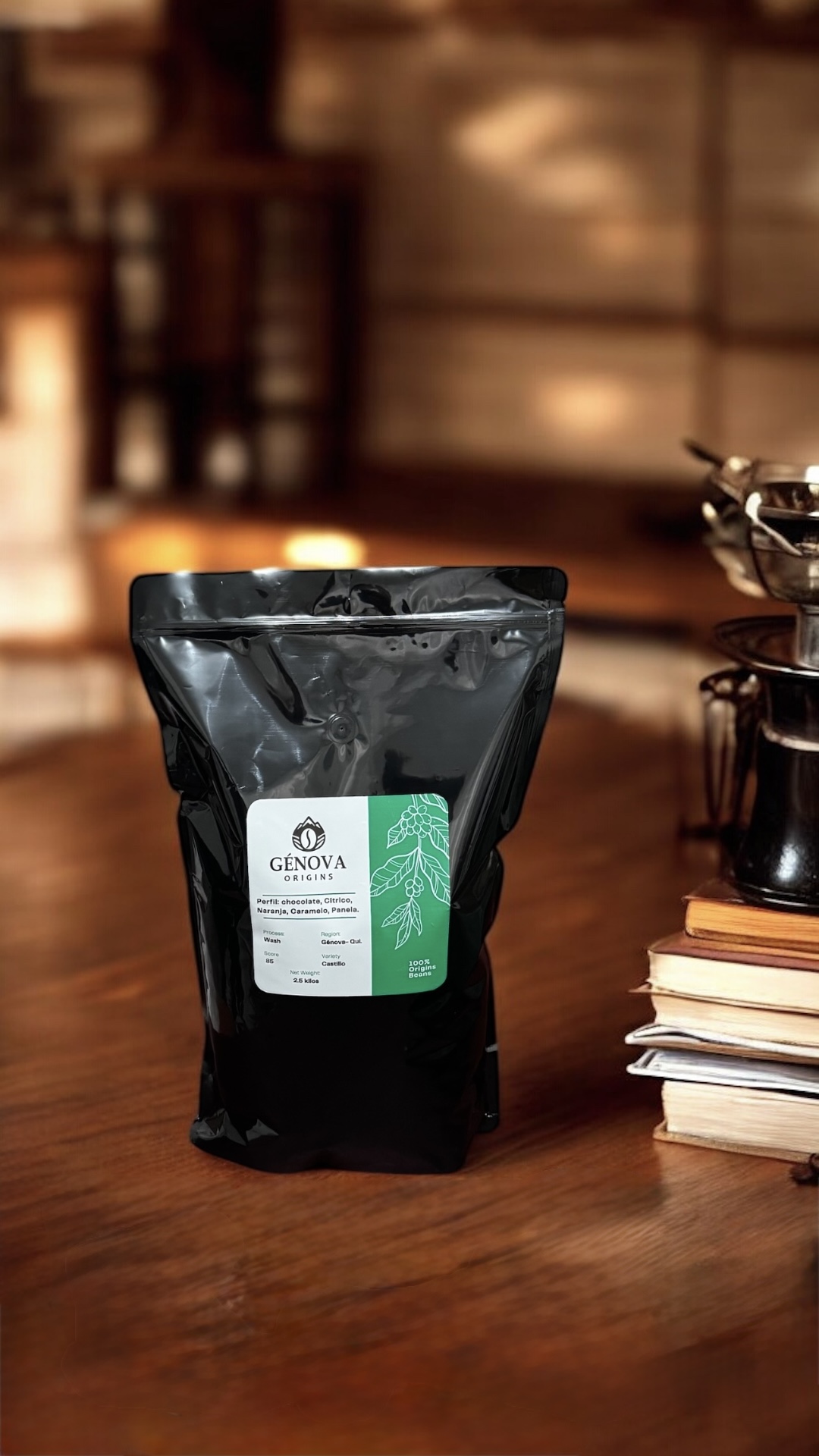 Café de Especialidad Castillo Lavado 2.5 kilos 85 puntos en taza