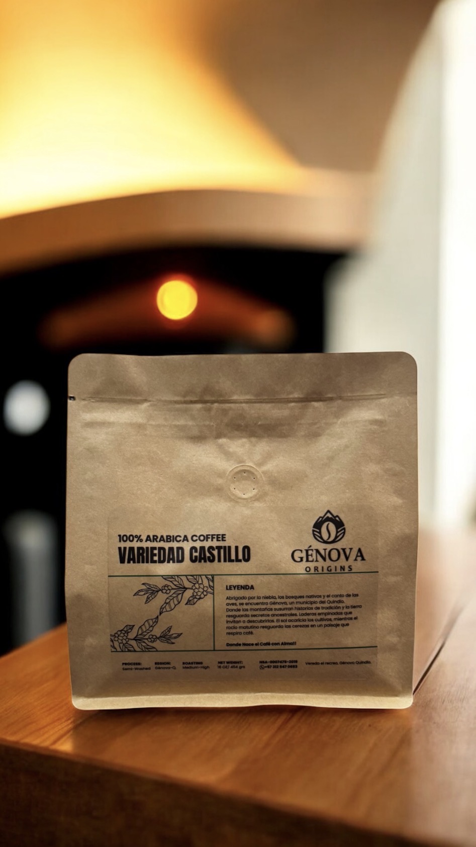 Café Castillo Proceso Semi-Lavado 454gr tostón Medio Alta