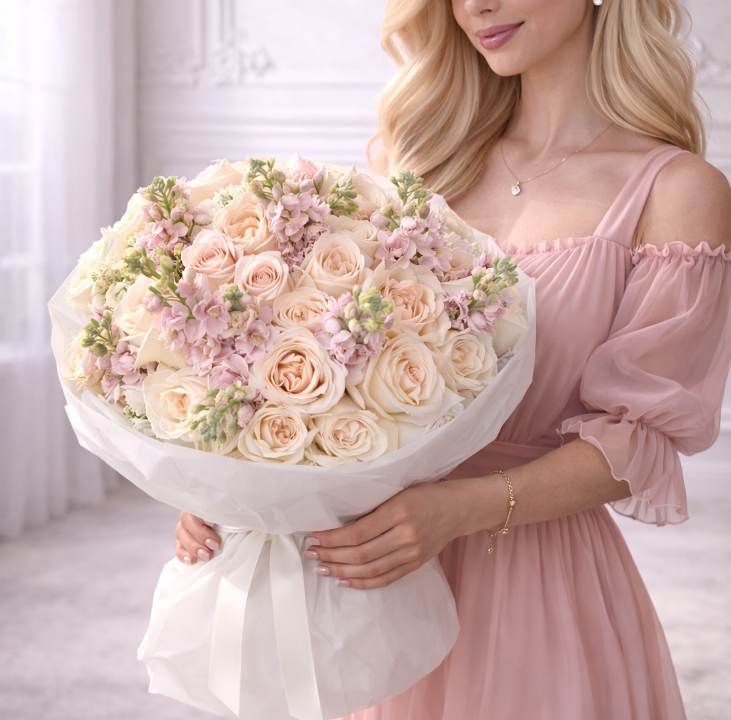 Blush Ivory Elegance