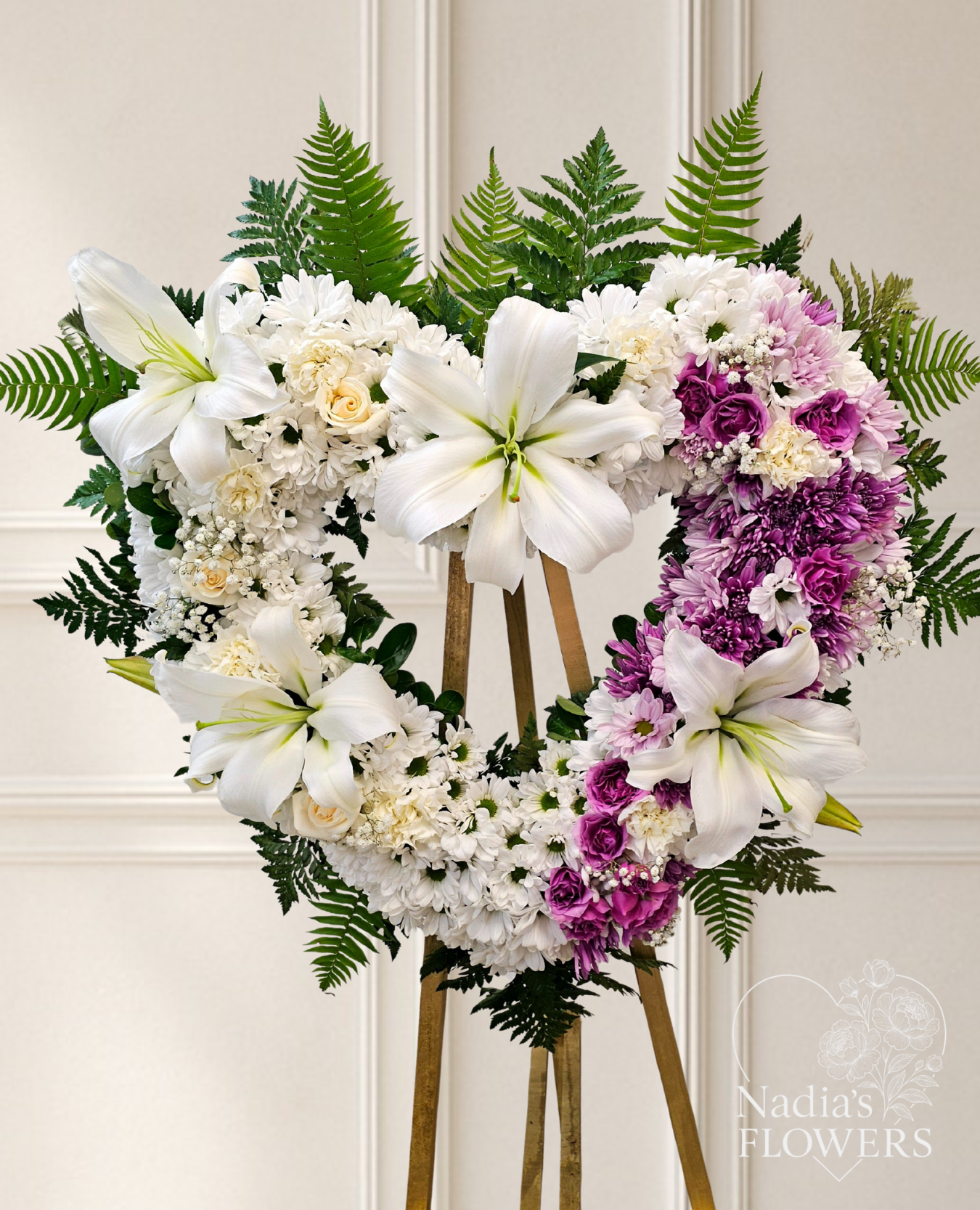 Peaceful Farewell Heart 🤍💜