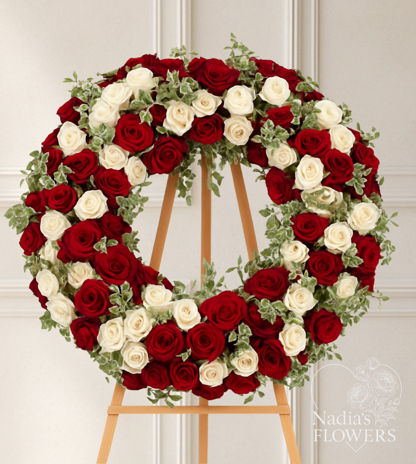 Eternal Love Wreath ❤️🤍