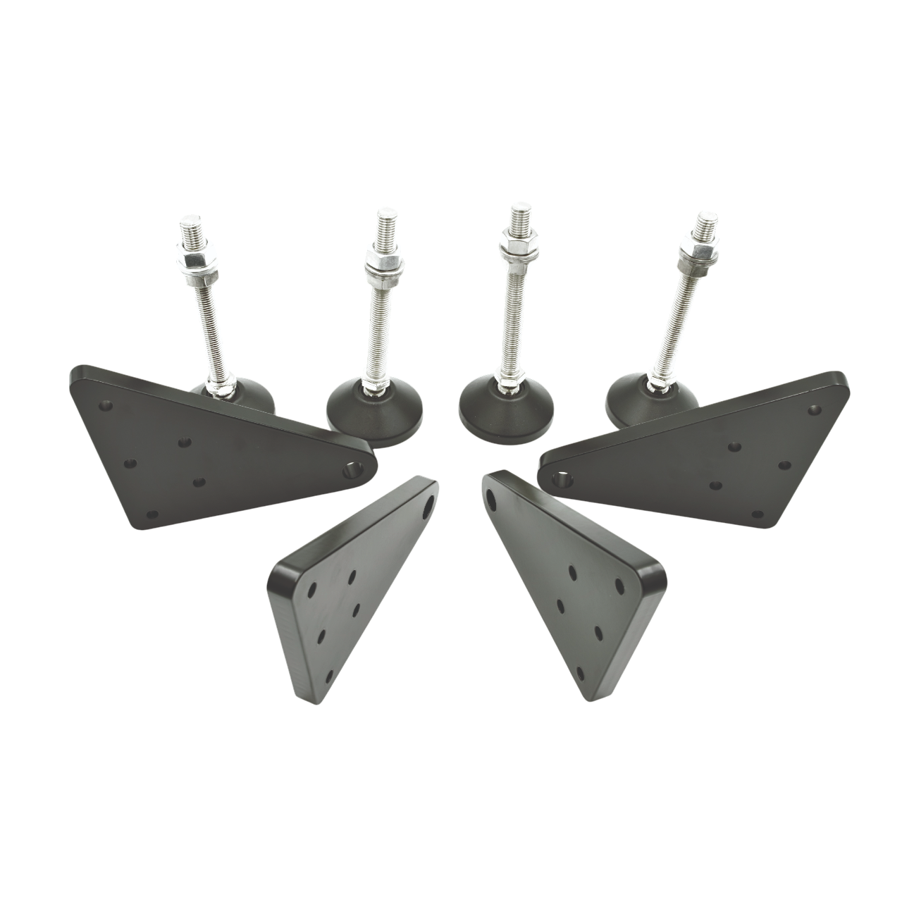 P1-ALPHA Sim Racing Cockpit Adjustable feet upgrade kit