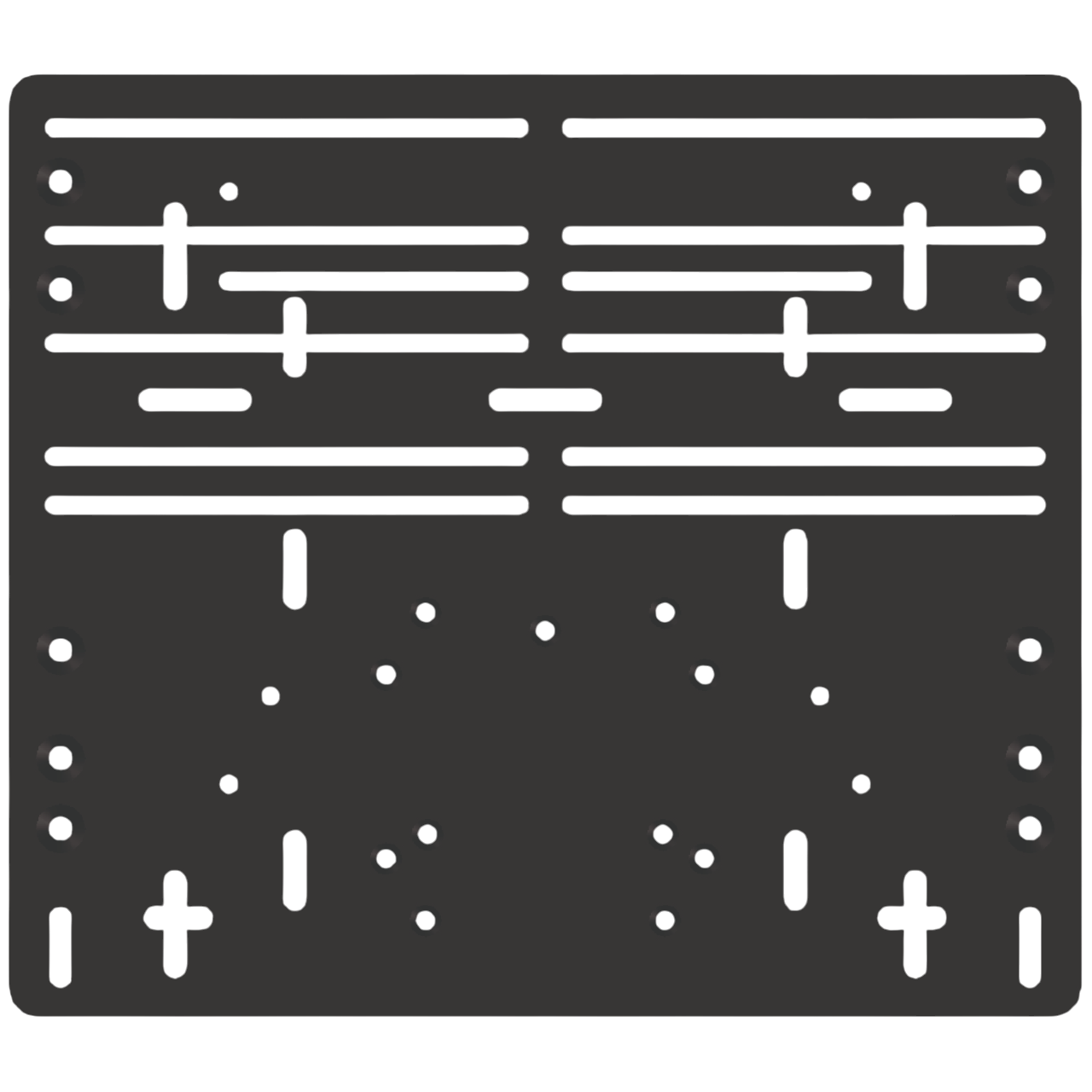 Pedal reinforcement plate