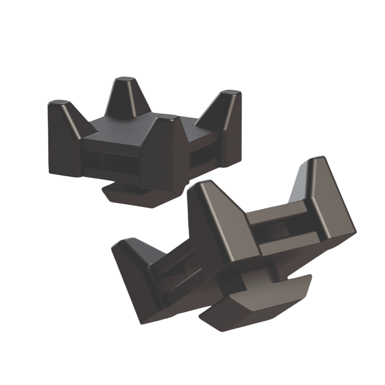 Cross cable binder block (SET of 10 pcs ) 8mm slot