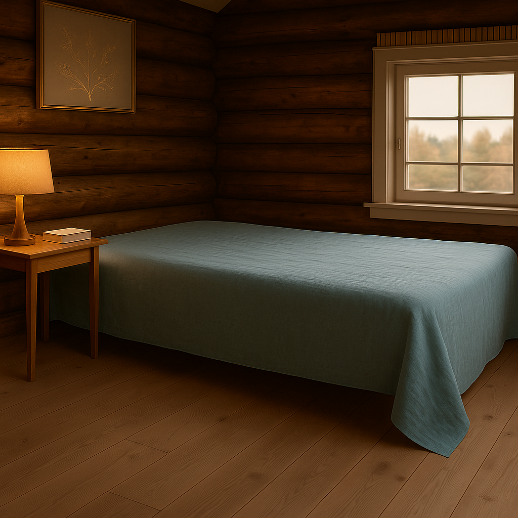 Šviesiai Mėlyna Paklodė (Be Gumos)