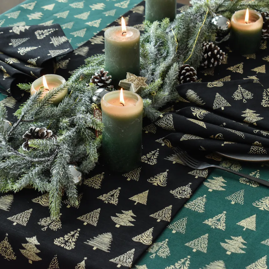Servetėlių komplektas - Prabangios Kalėdos