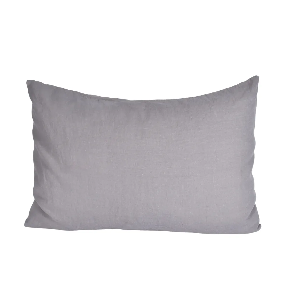 Pelenų Pilkas Lino Pagalvės Užvalkalas