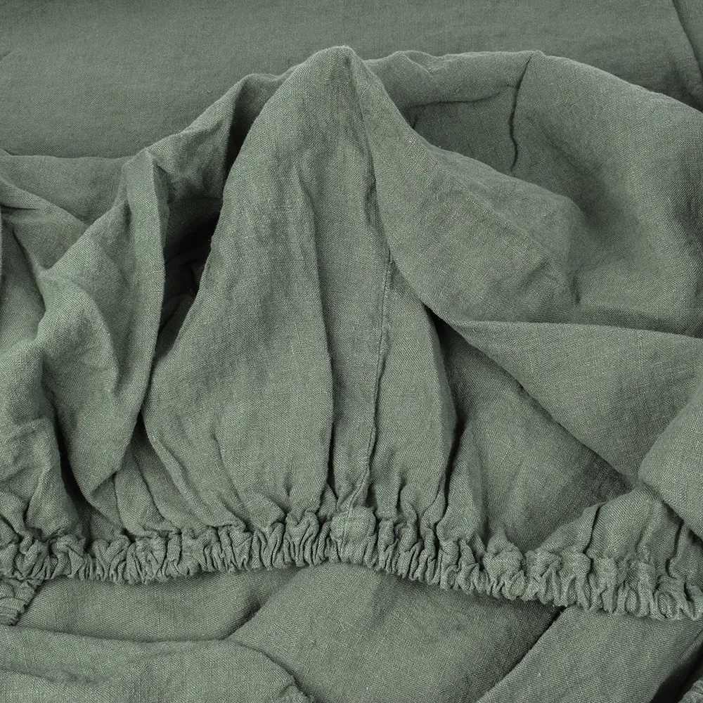 Žalia Aptempiama Paklodė (Su Guma)