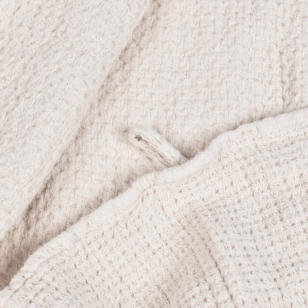 Lininis Rankšluostis – Kreminės spalvos