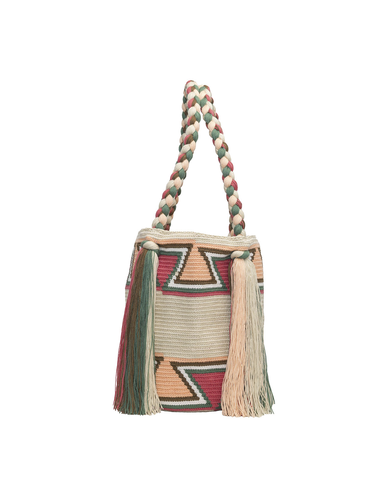 Ranunculus shoulder tote bag