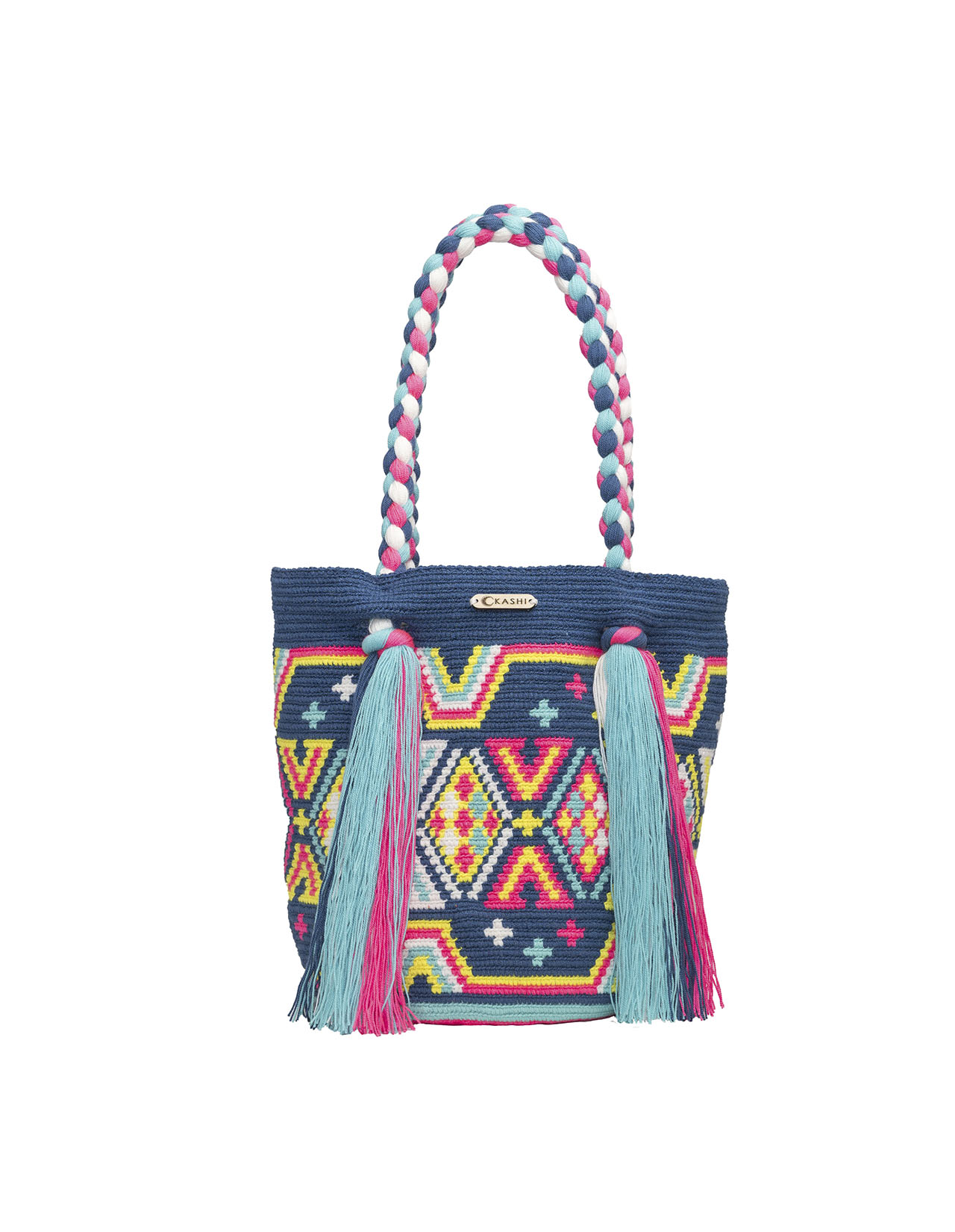 Freesia shoulder tote bag