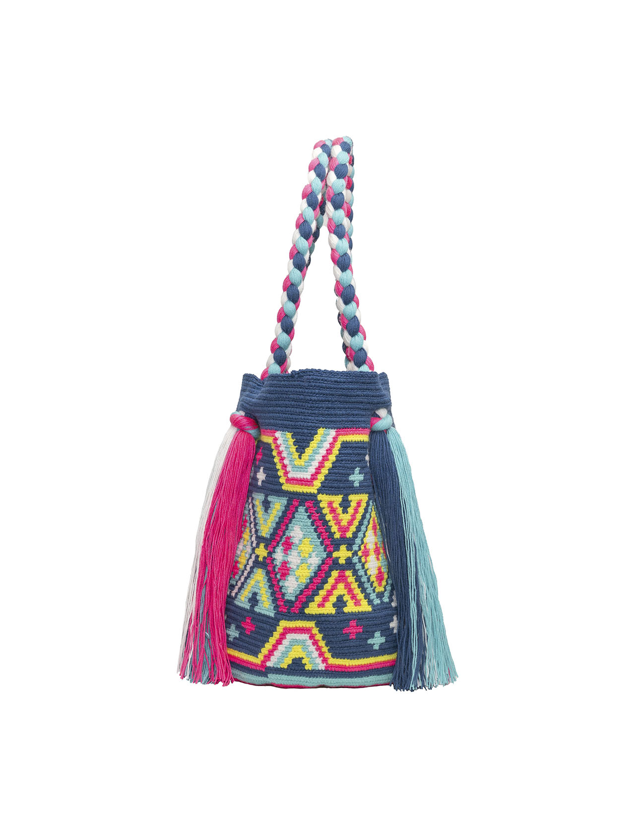 Freesia shoulder tote bag