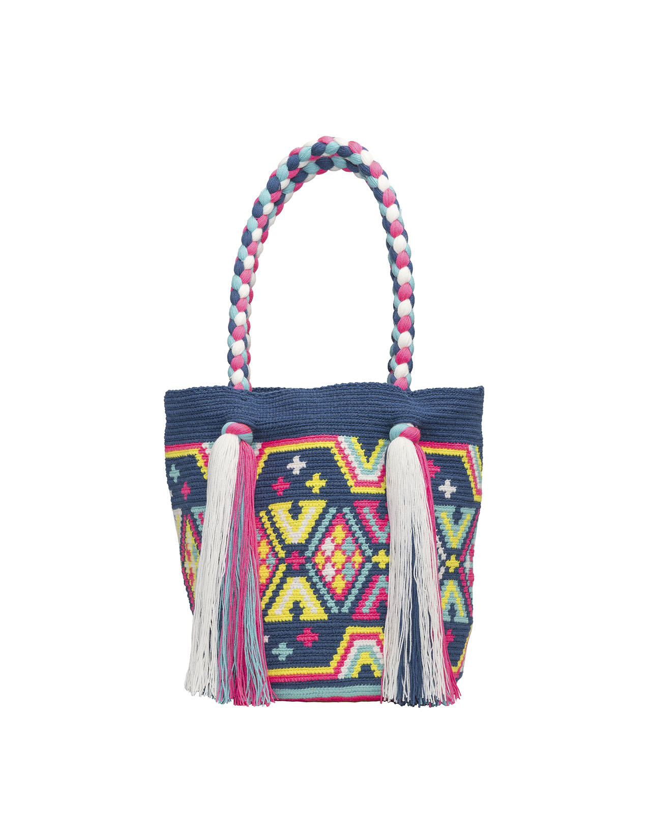 Freesia shoulder tote bag