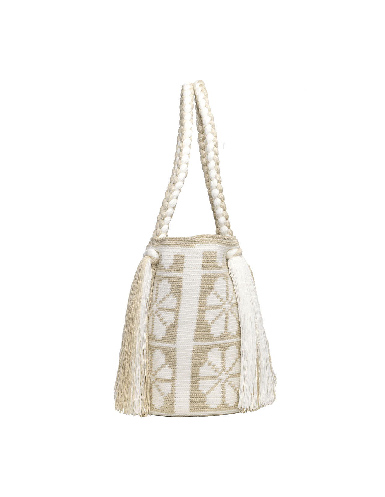 Magnolia shoulder tote bag