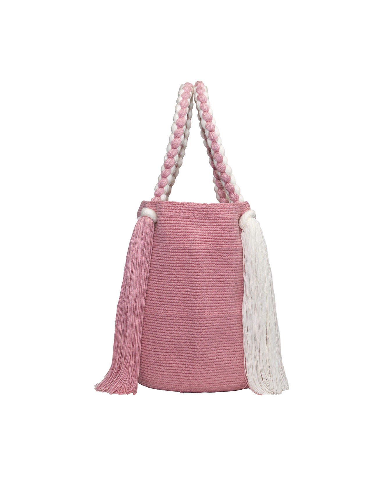 Carnation shoulder tote bag