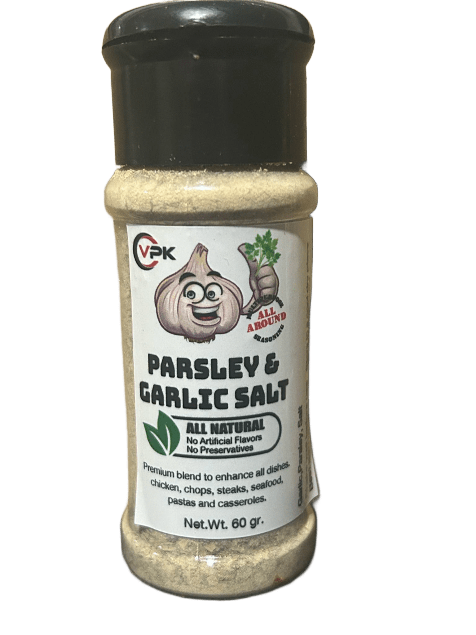 Parsley & Garlic Salt 60gram