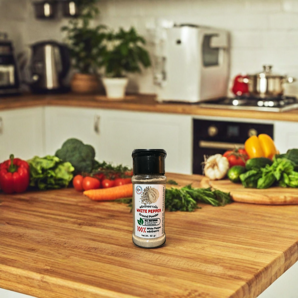 White Pepper Ground Powder 50 gram