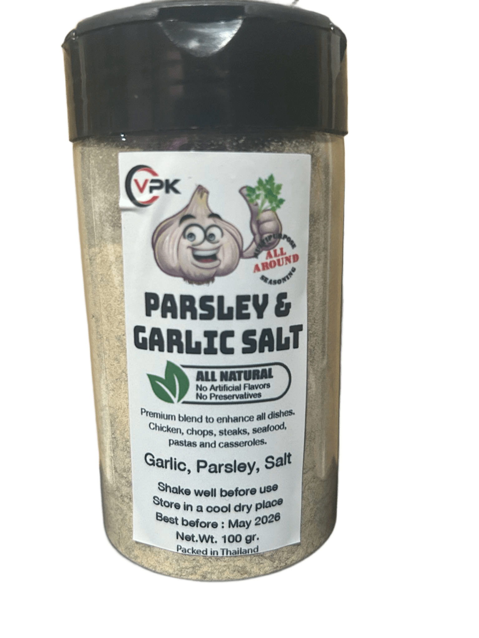Parsley & Garlic Salt 100gram