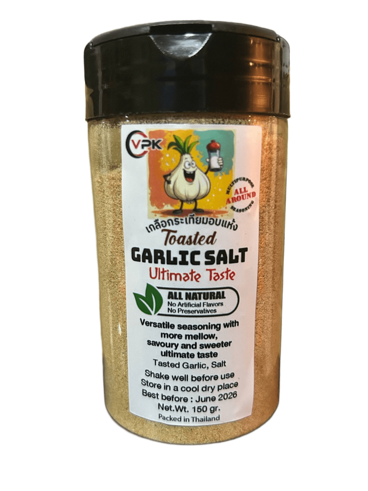 Toasted Garlic Salt 150gram