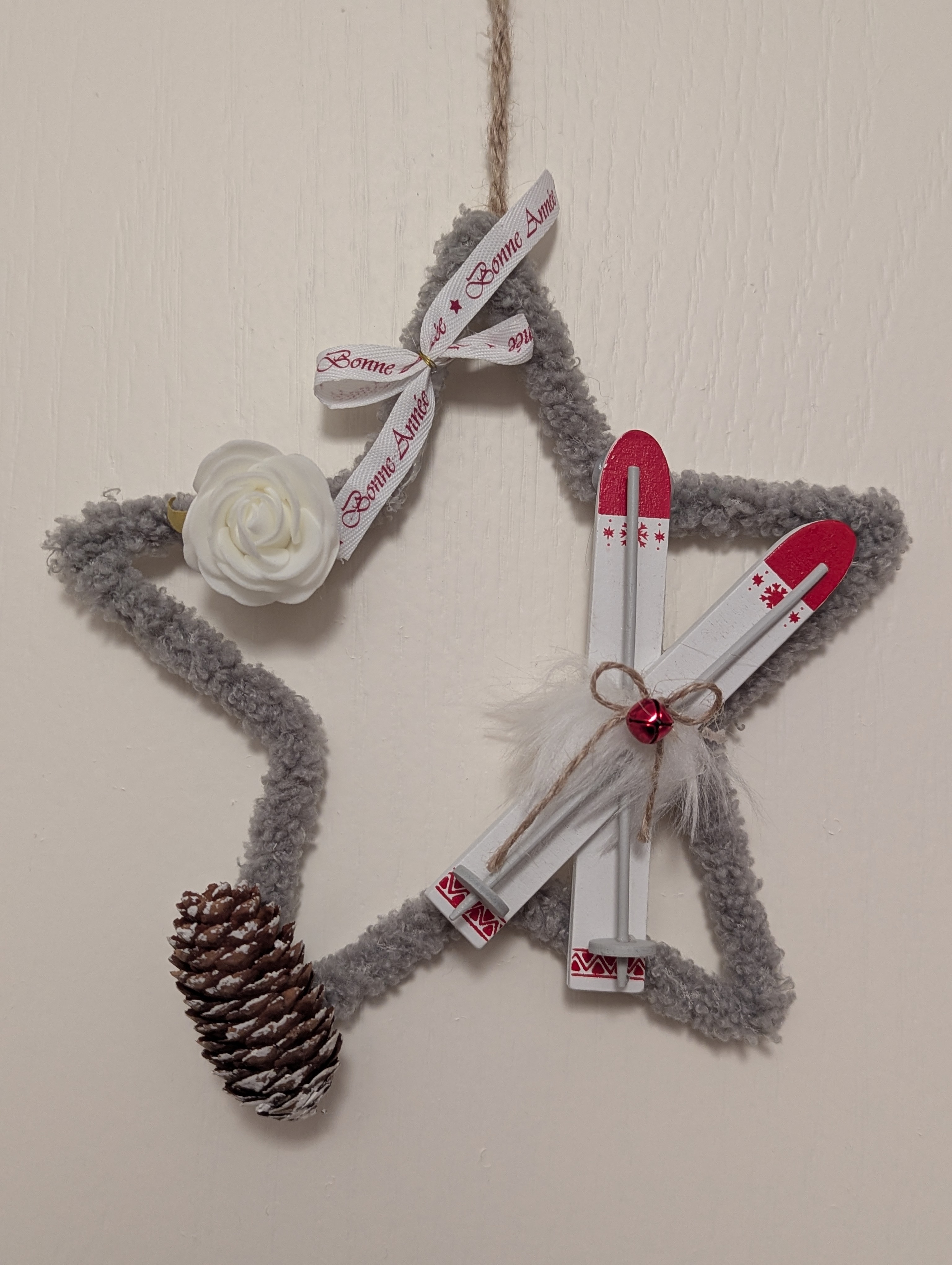 Étoile décorative de Noël