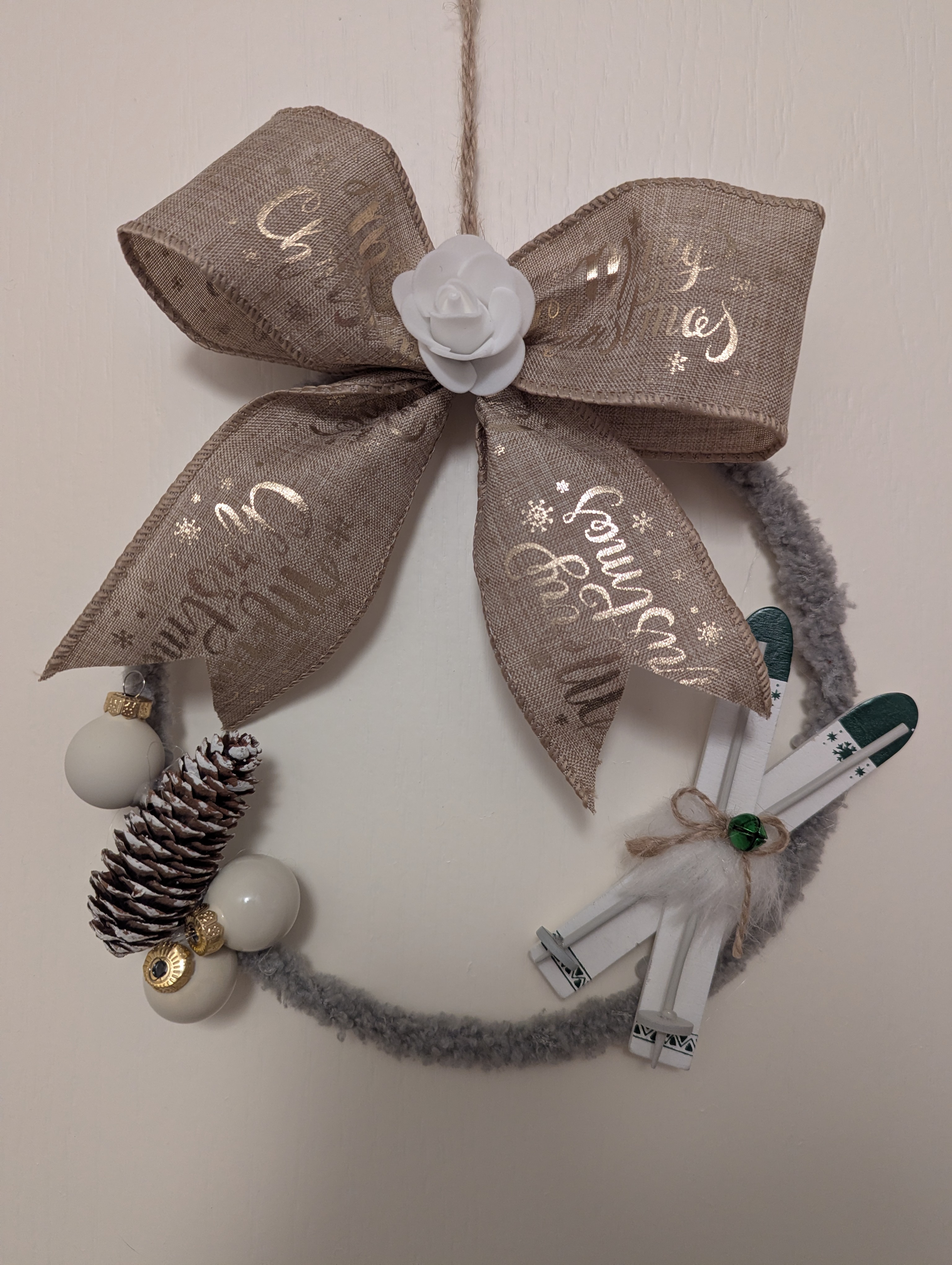 Couronne de Noël décorative