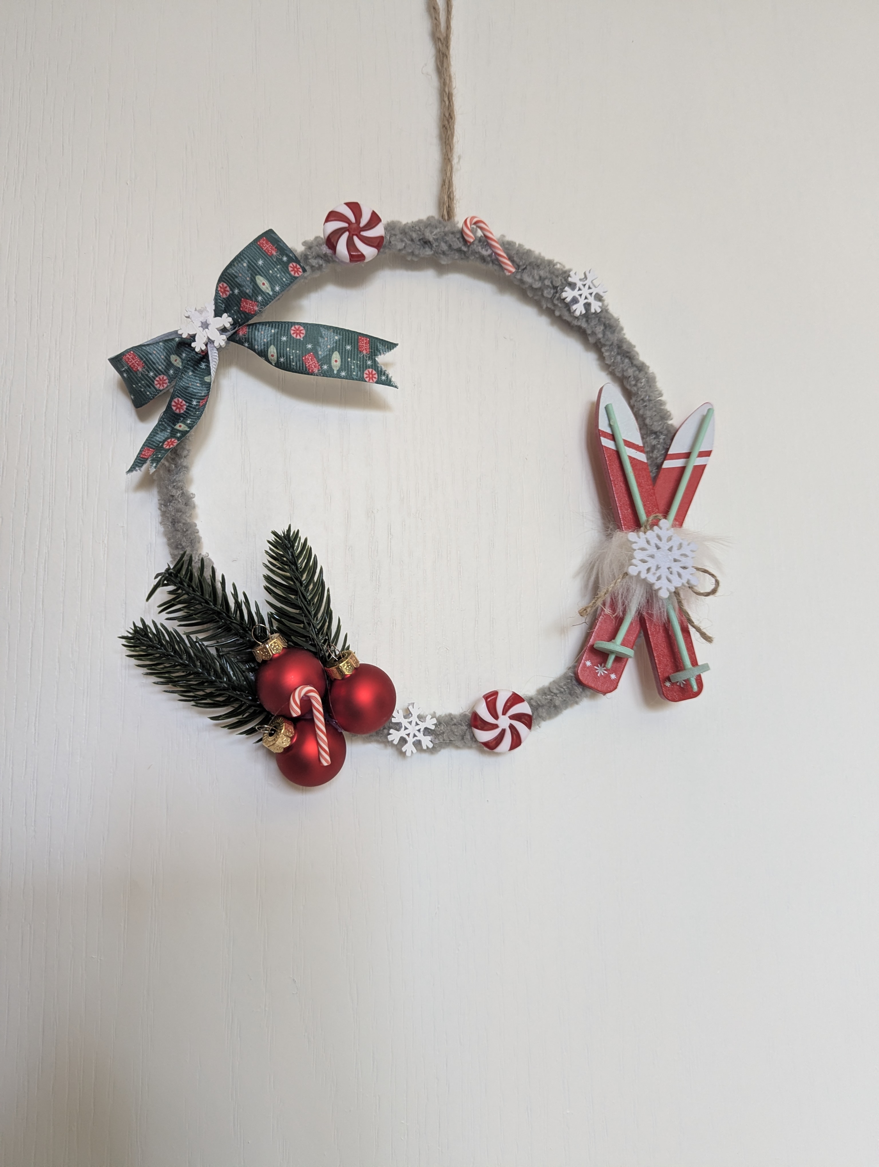 Couronne de Noël décorative