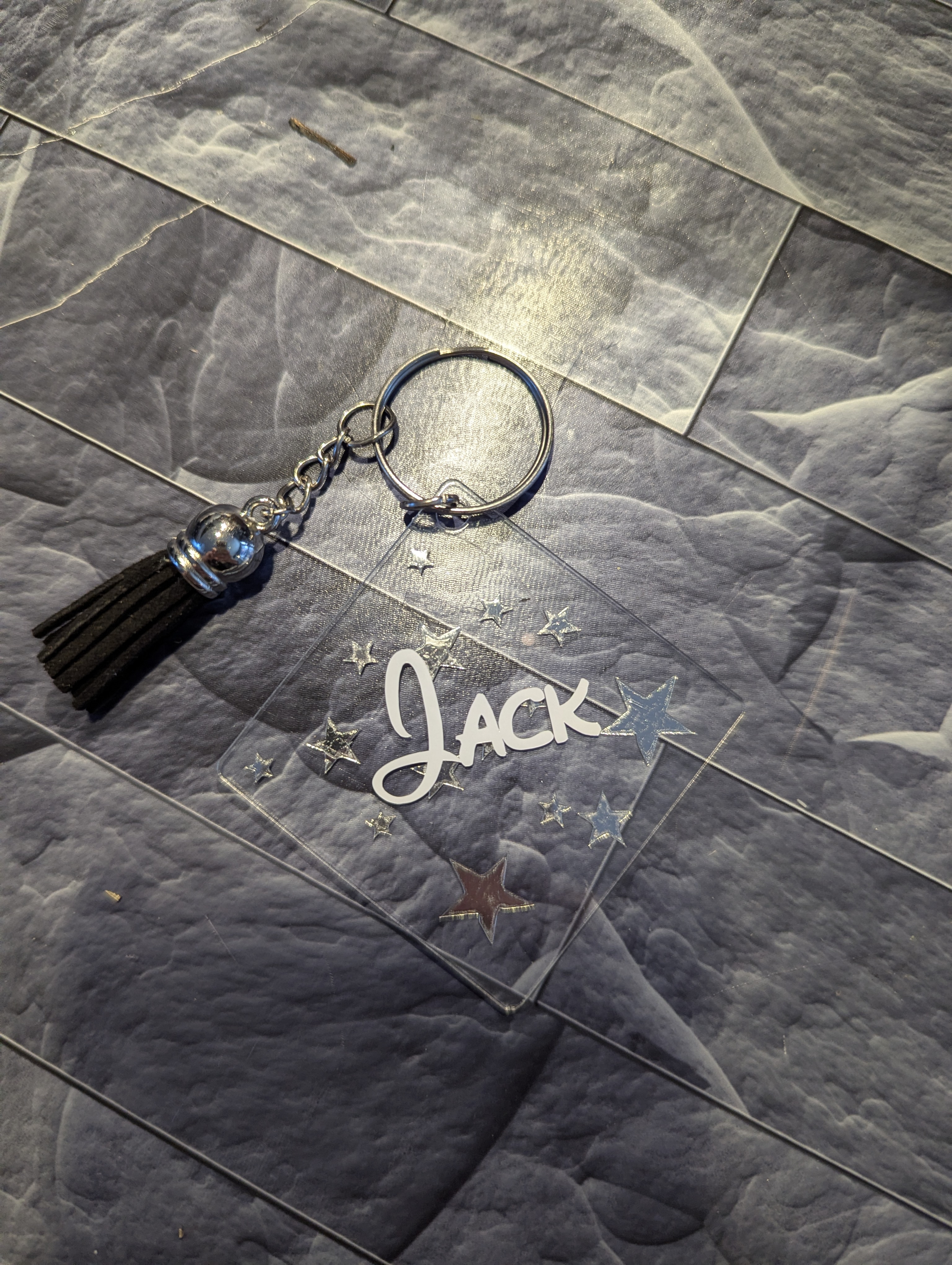 Porte-clés personnalisé en acrylique