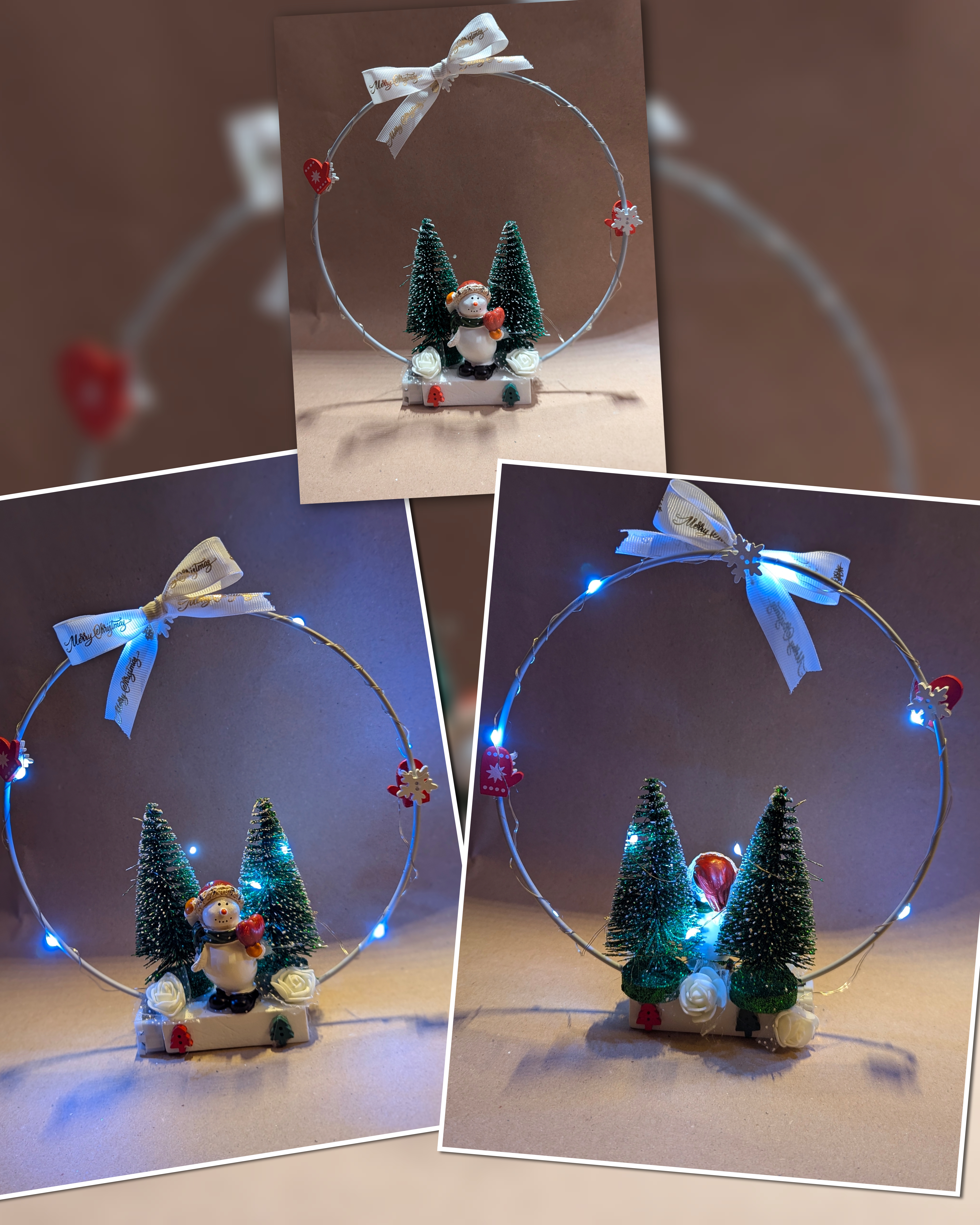 Décoration de Noël Bonhomme de neige