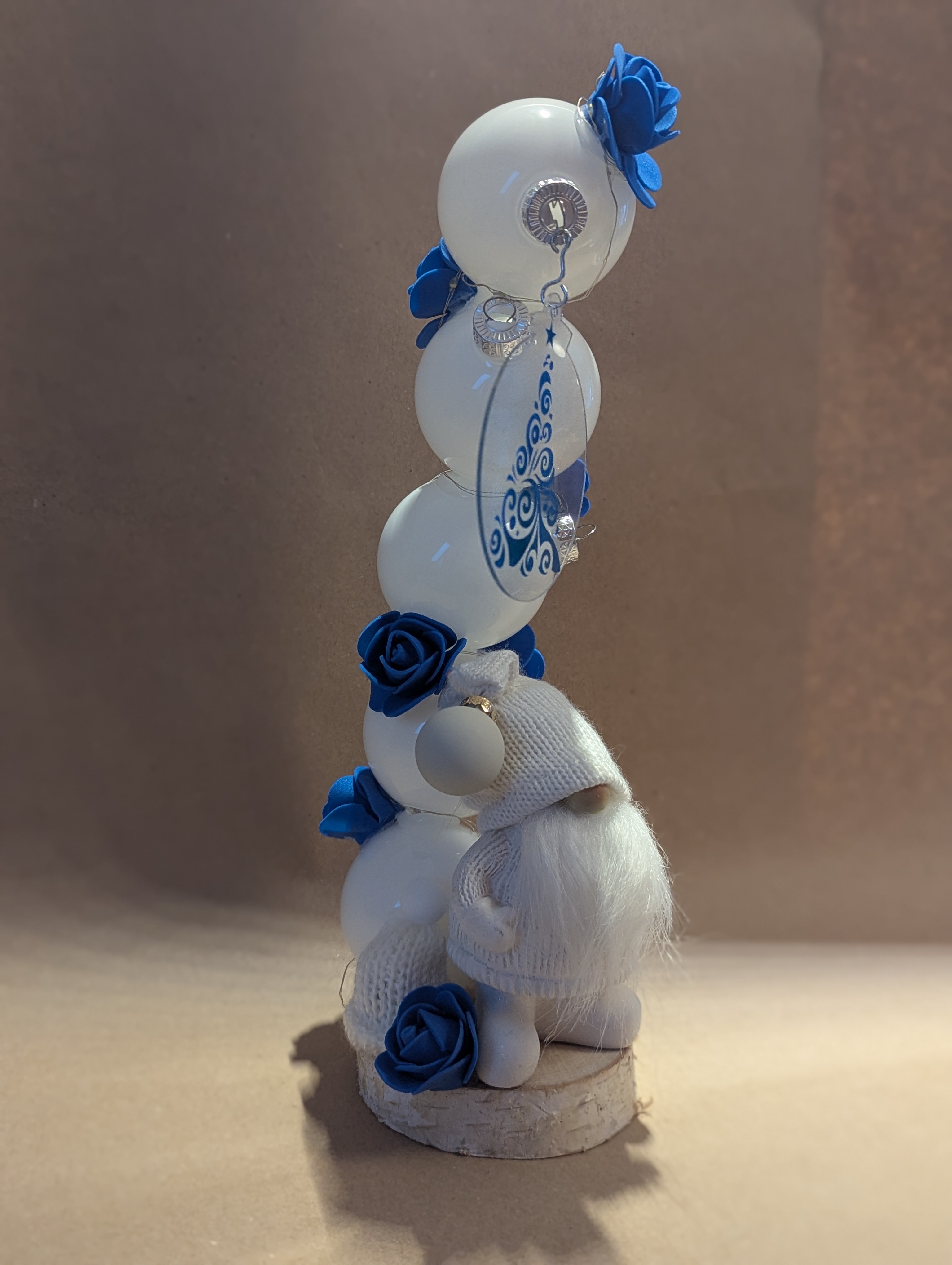 Décoration Gnome Blanc