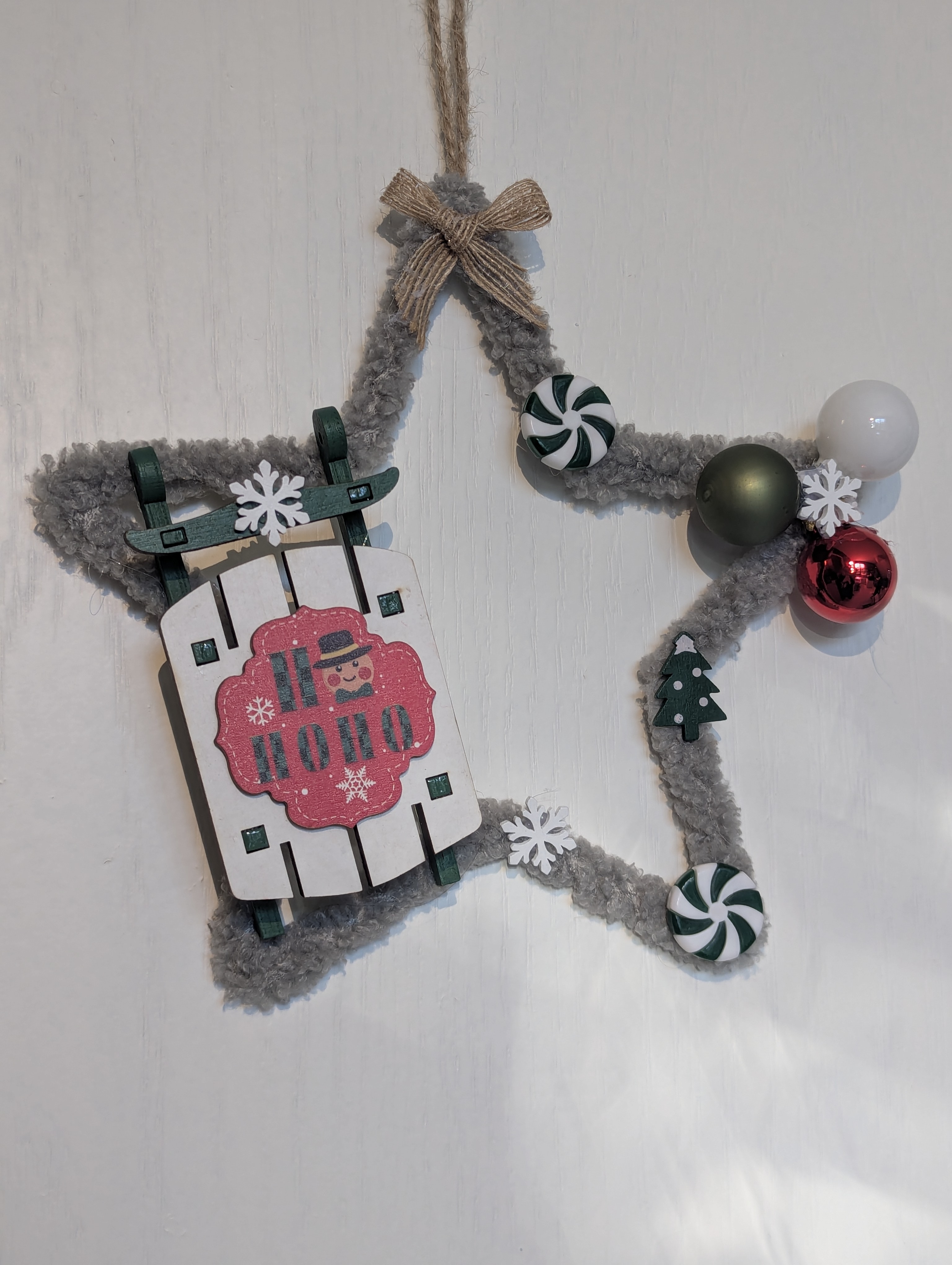 Couronne de Noël décorative