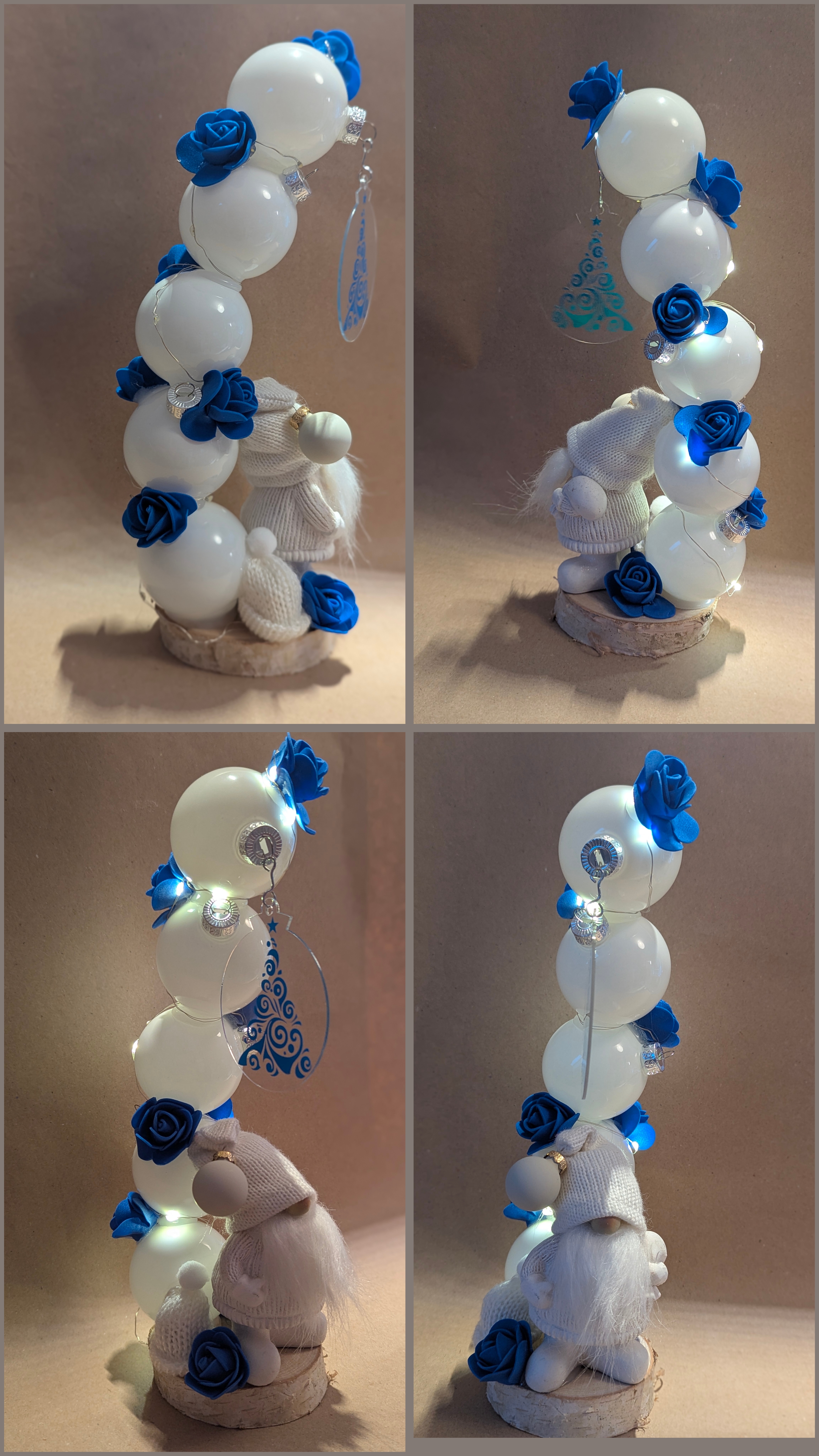 Décoration Gnome Blanc