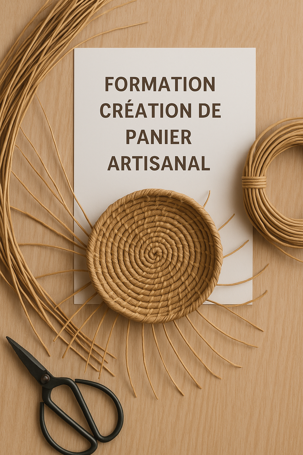 Création Panier artisanal