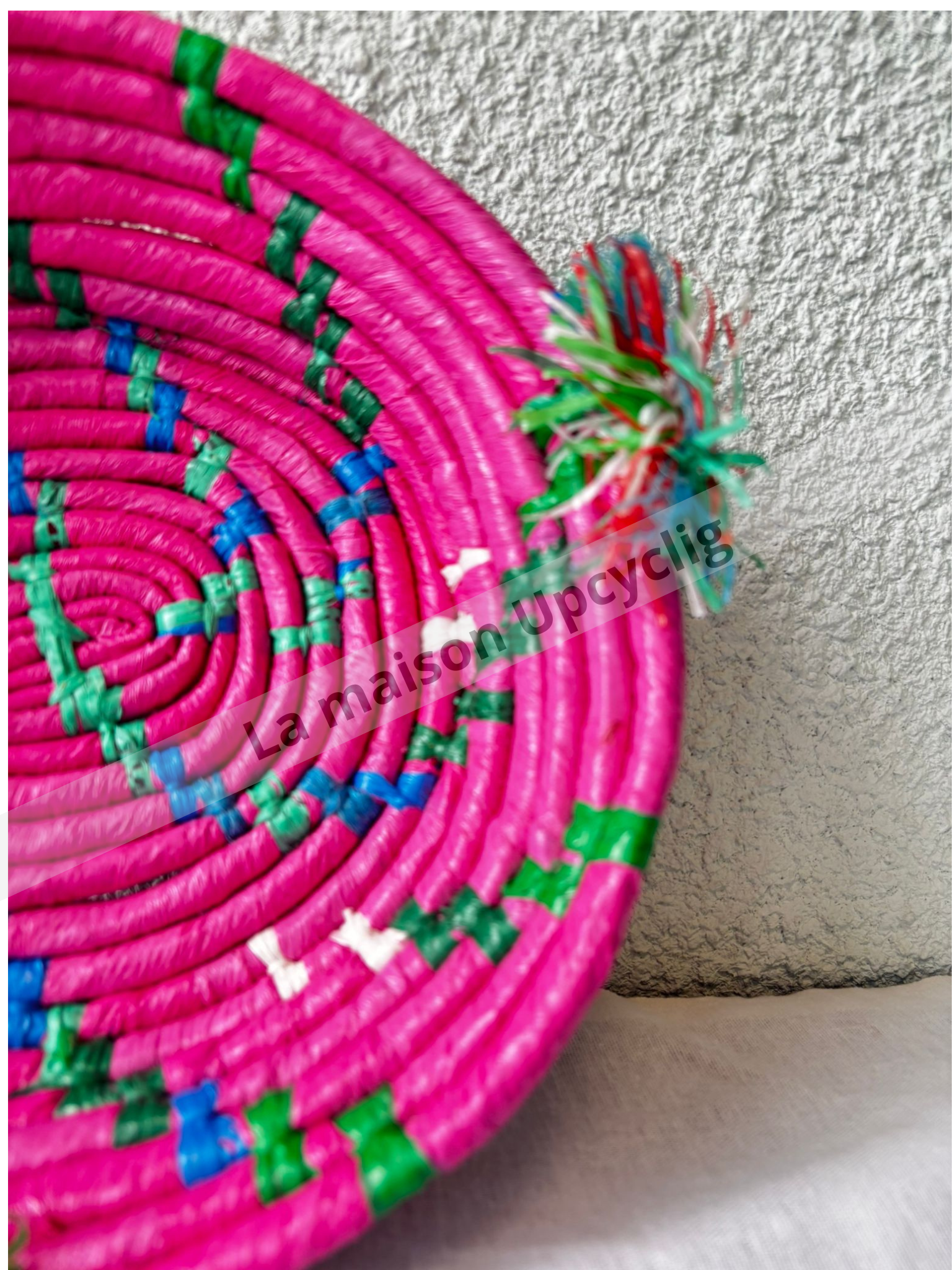 Panier upcyclé