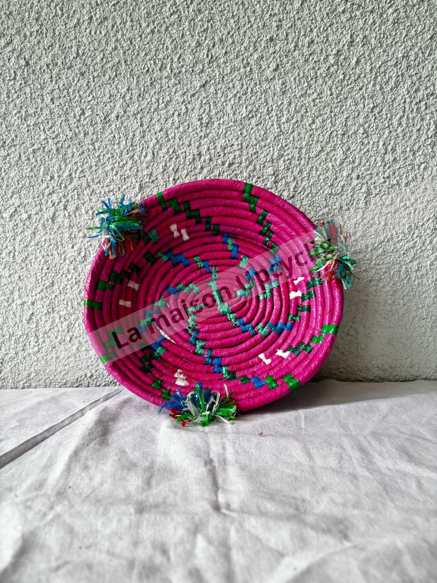 Panier upcyclé